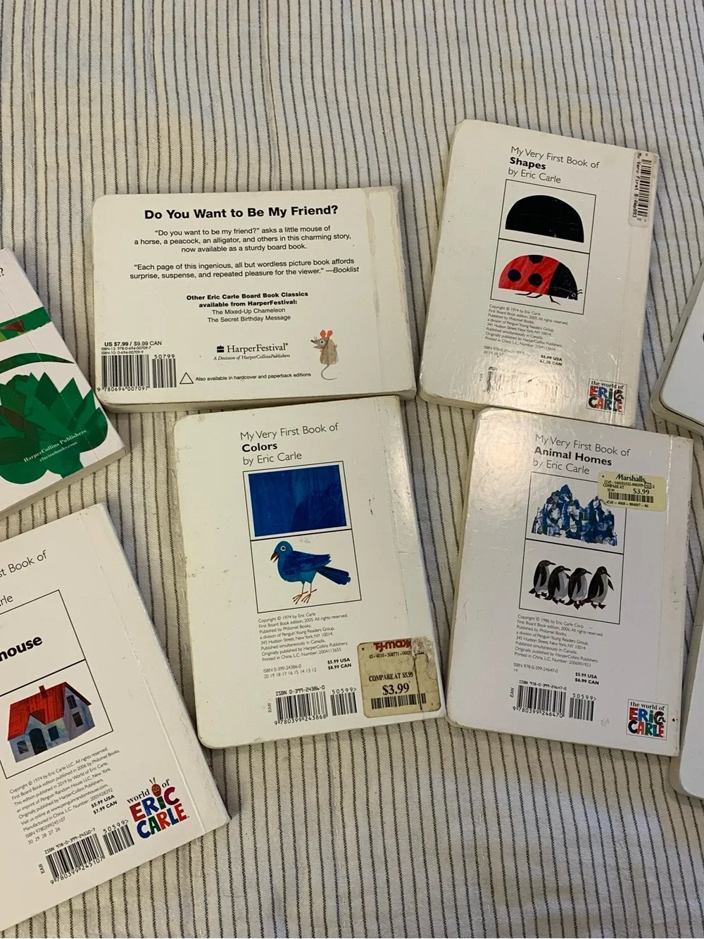 Lot of Eric Carle My Very First Board Books